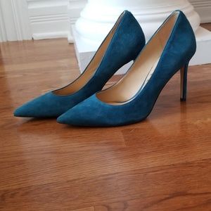 Blue heels 8